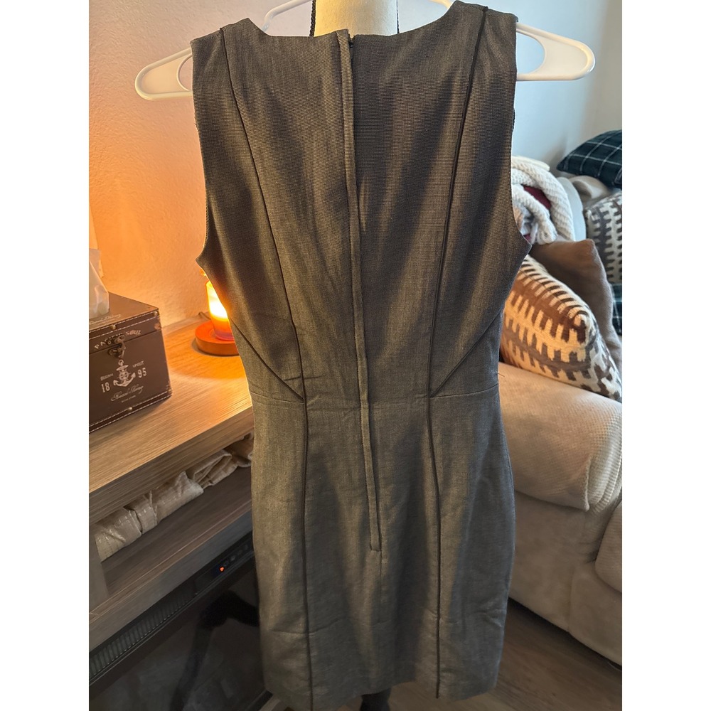 J.Jill women's size 4 dress gray - Picture 2 of 4